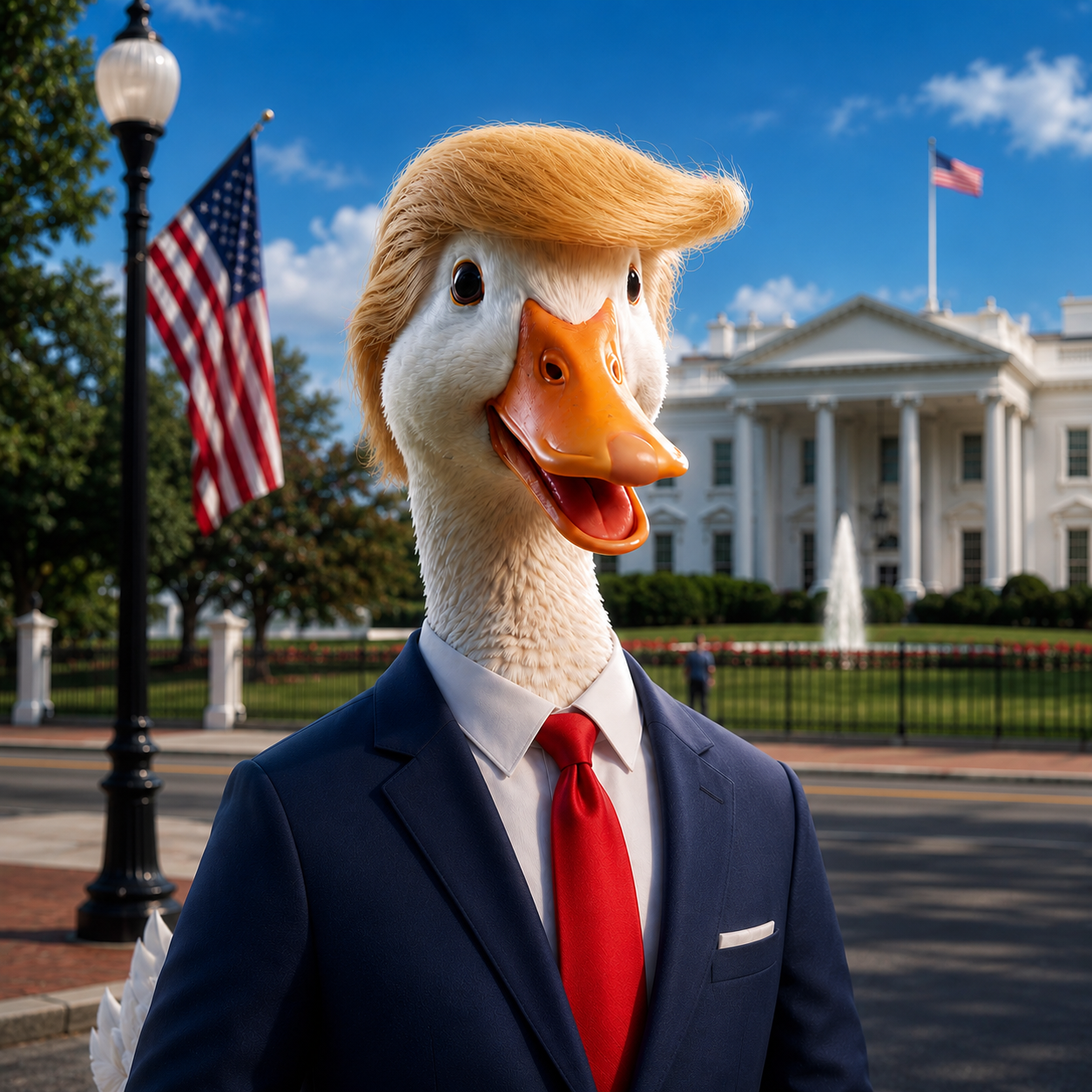 The Patriotic President logo